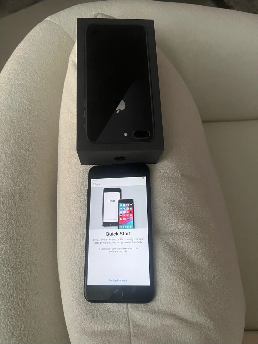 Apple iPhone 8 Plus - Black with Box